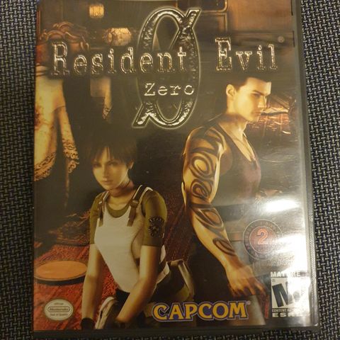 Resident evil Zero til Nintendo Gamecube. CIB. Am.utgave.