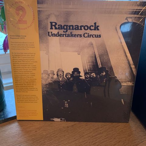 Undertakers circus - Ragnarock. limited Edition, hvit vinyl. forseglet