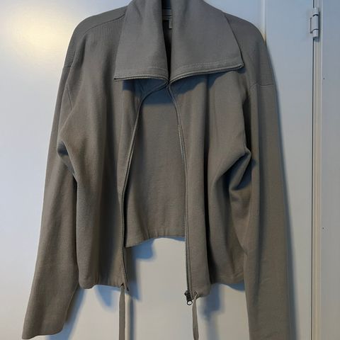 H&M cashmere blend cardigan zip