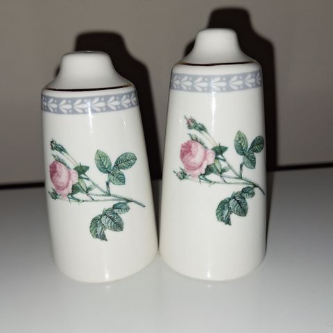 Figgjo flint Victoria Rose salt og pepper