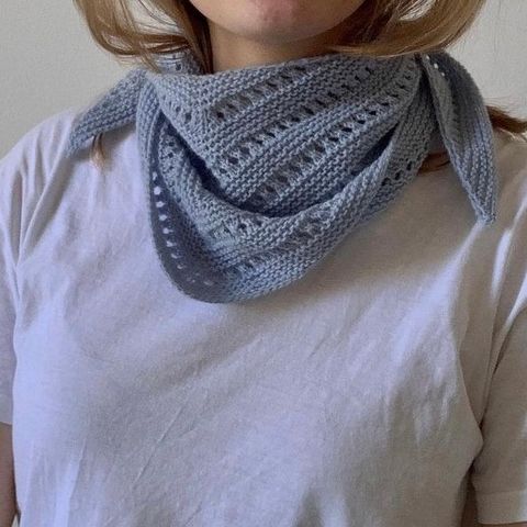 Scarf no 1 - blå