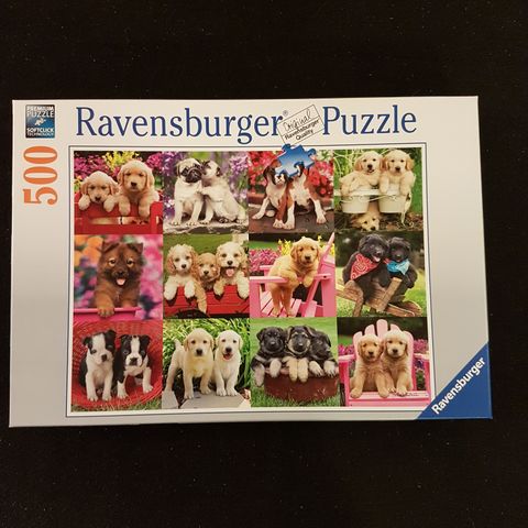 Ravensburger puslespill 500 brikker