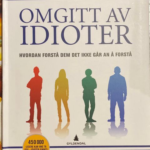 Omgitt av idioter, av Thomas Erikson