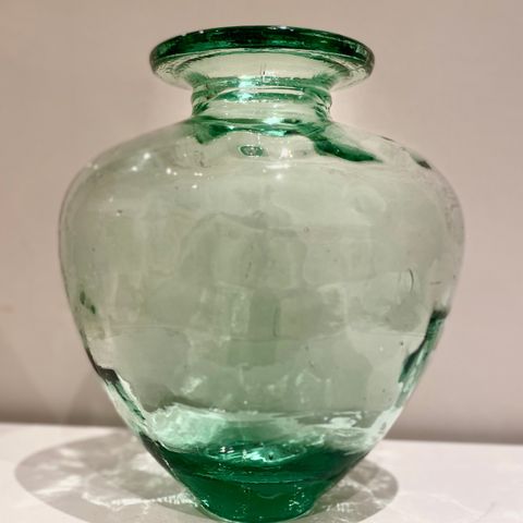 Stor Vase I Resirkulert Glass