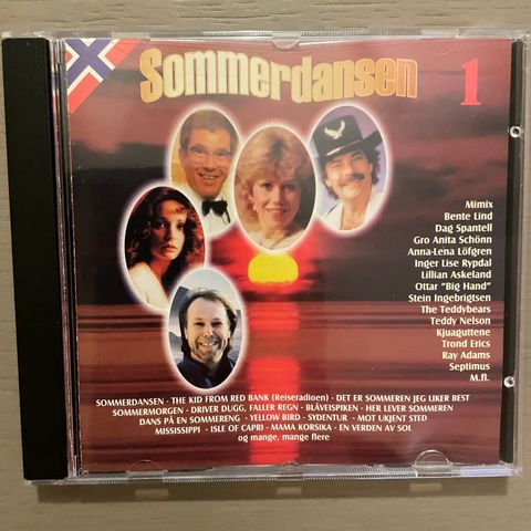 CD: Sommerdansen 1 med diverse artister