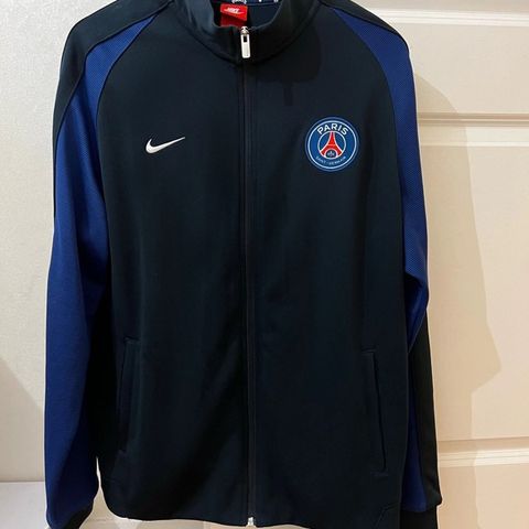 Nike PSG svart/blå jakke str. m