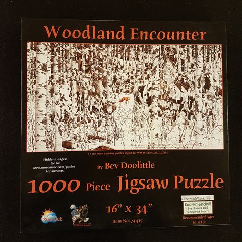 Impossible puzzle - 1000 brikker puslespill