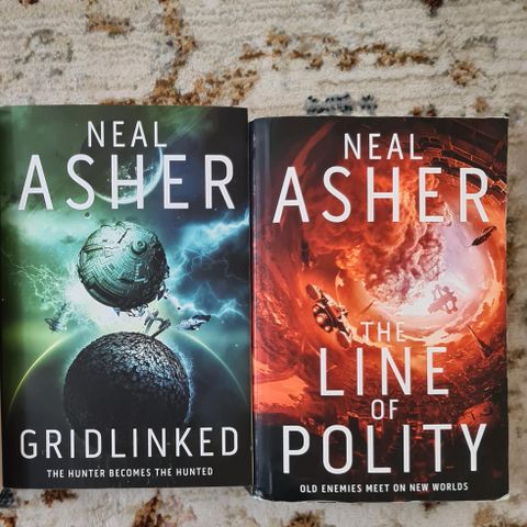 Gridlinked og The Line of Polity av Neal Asher
