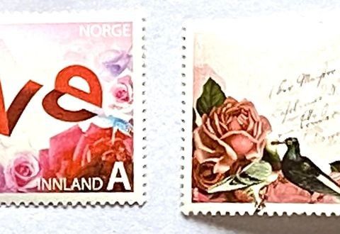 Norge 2008 Valentins Dag (Europa XXXI) NK 1670 - 1671 Postfrisk