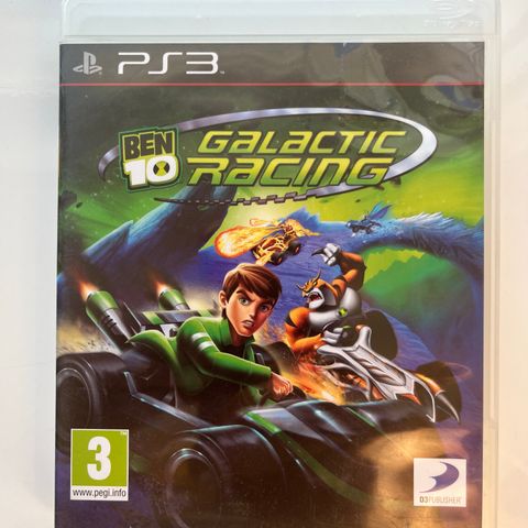 ps3 spill BEN 10TM GALACTIC RACING barn bil