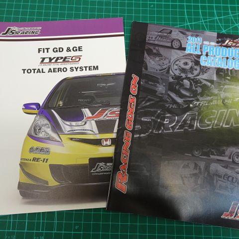 J`s Racing, the X`treme Honda Ride 2011, All Products Catalogue.