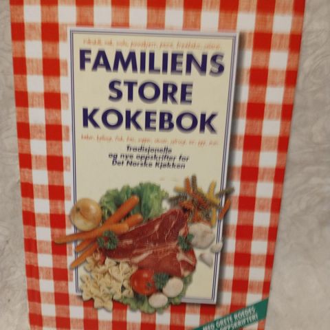 Familiens Store Kokebok , fra 1999