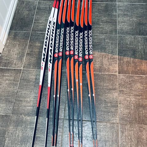 Billige carbon ski Rossignol og Madshus