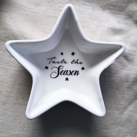 Riviera Maison Taste the Season Star Bowl stjerneskål 10cm