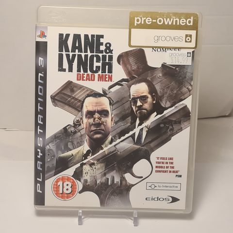 Kane And Lynch: Dead Men - PlayStation 3 - Komplett med Manual