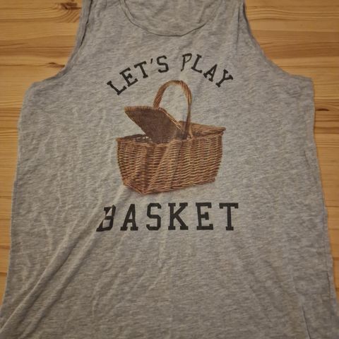 Lets play basket - singlet XL