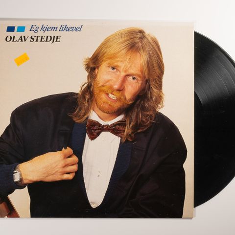 Olav Stedje - Eg kjem likevel 1987 - VINTAGE/RETRO LP-VINYL (ALBUM)