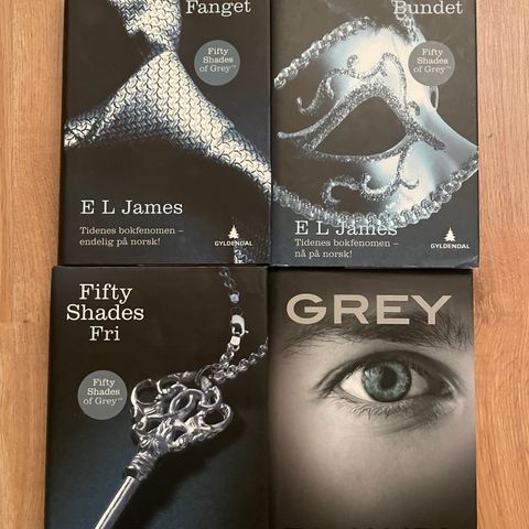 Fifty Shades of Grey, 4 bøker