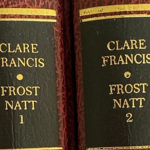 Clare Francis: "Frostnatt Bind 1 og Bind 2"