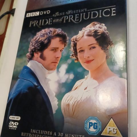 Pride and prejudice, special edition. På dvd