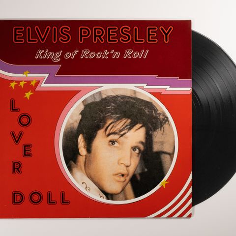 Elvis Presley - King of Rock'n Roll - Lover Doll 1985 - VINTAGE/RETRO LP-VINYL