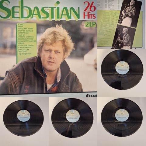 SEBASTIAN 26 HITS 1988 - VINTAGE/RETRO LP-VINYL (ALBUM) DOBBEL