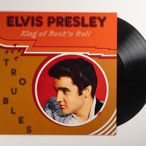 Elvis Presley - King of Rock'n Roll - Troubles 1984 - VINTAGE/RETRO LP-VINYL