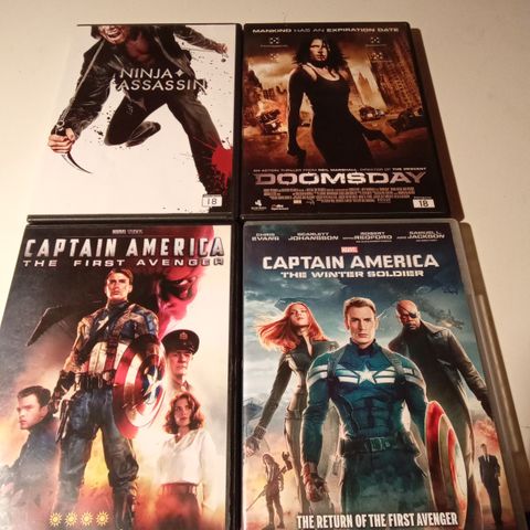 Captain America 1-2-3-Doomsday - Ninja Assassin