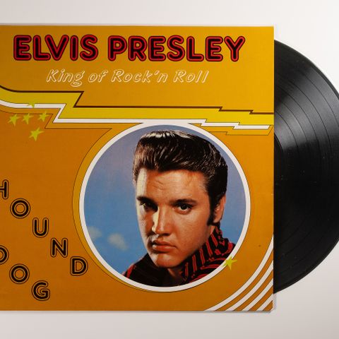 Elvis Presley - King of Rock'n Roll - Hound Dog 1984 - VINTAGE/RETRO LP-VINYL