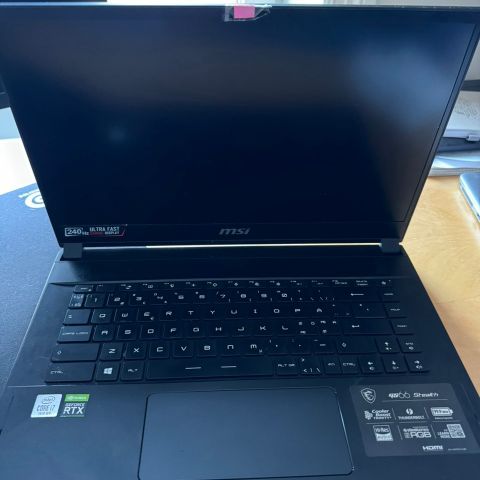 MSI GS66 Stealth 15,6"