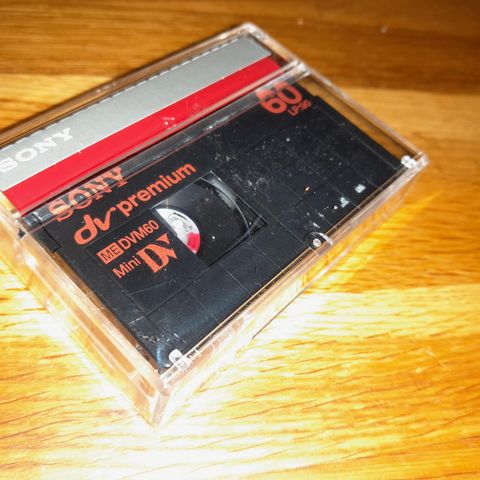 Mini DV tape