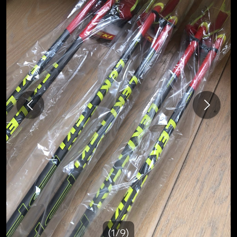 Leki prc 700 røde i 130-135cm kan kuttes gratis i butikk