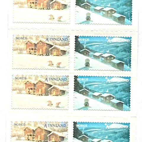 Norge 2008 Julefrimerker NK 1704 - 1705 FH 153 Ti A-merker Postfrisk