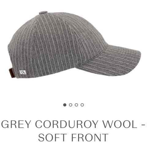 Varsity corduroy caps