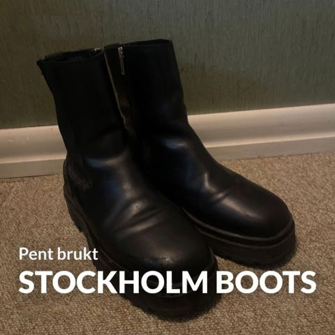 Stockholm Chelsea boots str. 43