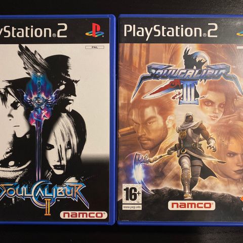 Soul Calibur II & Soul Calibur III til PlayStation 2