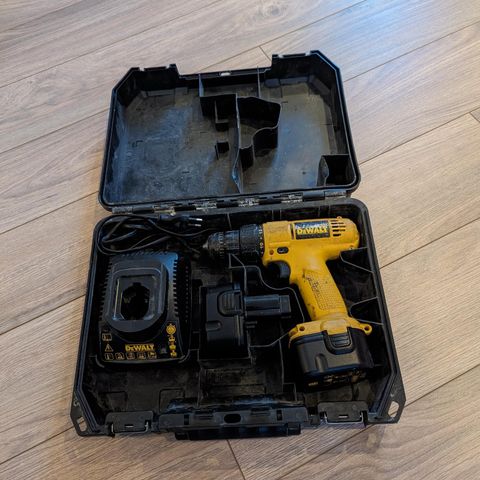 Dewalt drill.