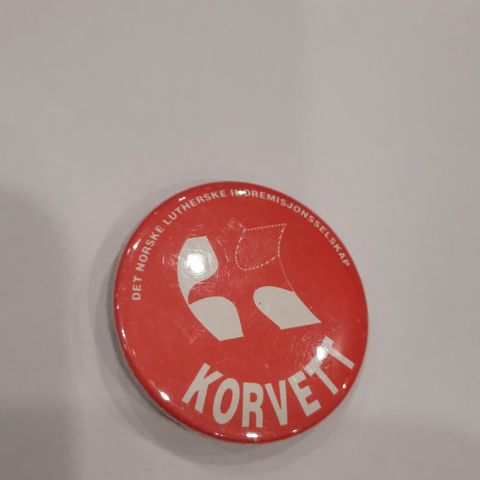 Korvett - Det norske lutherske - Button / Pin