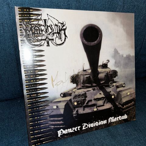 SIGNERT Marduk vinyl  - Panzer Divsion Marduk 2020 black vinyl