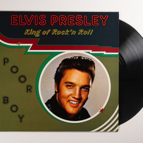 Elvis Presley - King of Rock'n Roll - Poor Boy 1984 - VINTAGE/RETRO LP-VINYL