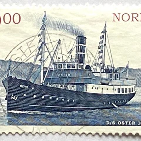 Norge 2008 Kommunikasjonsjubileer D/S Oster NK 1691 Stemplet