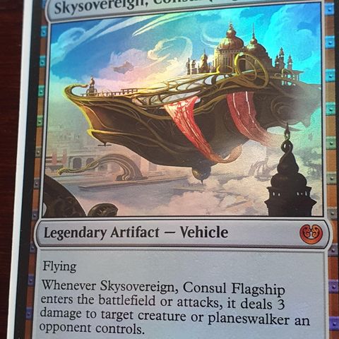 Magic the gathering kort. Skysovereign, Consul Flagship FOIL