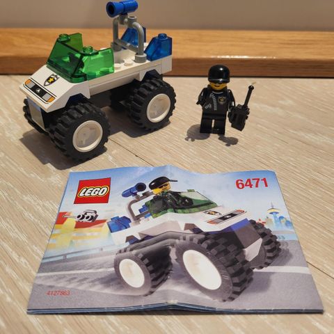 Lego 6471 4WD Police Patrol fra Lego Town Jr. Police serien
