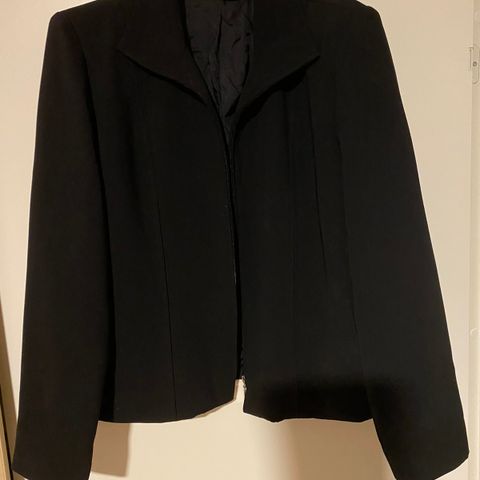 svart jakke