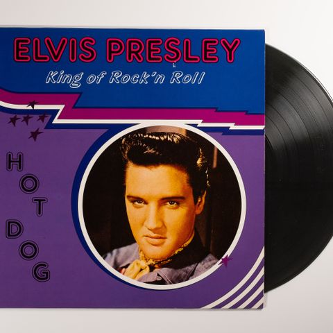 Elvis Presley - King of Rock'n Roll - Hot Dog 1984 - VINTAGE/RETRO LP-VINYL