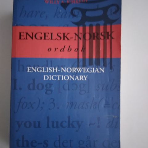 Engelsk-norsk ordbok