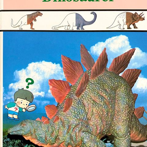 Om dinosaurer. Barnebøker fakta