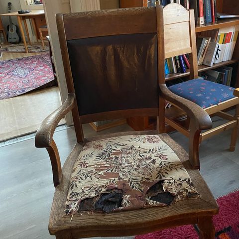 Nydelig stol (reparasjonsprosjekt)
