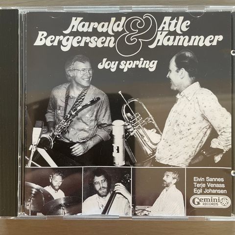 CD: Harald Bergersen og Atle Hammer - Joy spring