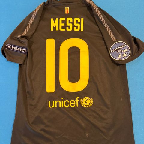 Barcelona 2011/12 Bortedrakt CL Messi (M)